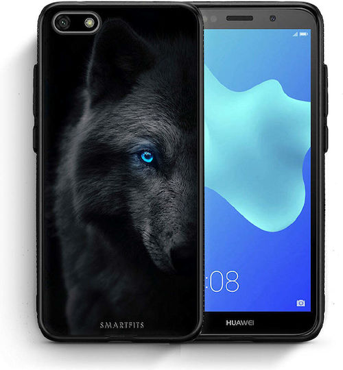 Smartfits Dark Wolf Back Cover Silicon Multicolor (Huawei Y5 2018 / Honor 7S)