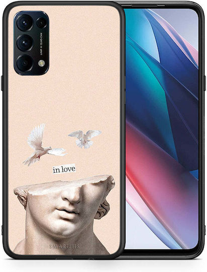 Smartfits Love Back Cover Plastic / Silicone Multicolour (Oppo Find X3 Lite)