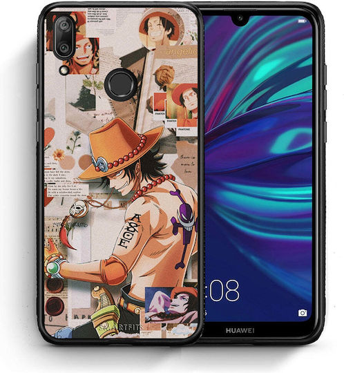 Smartfits Anime Collage Back Cover Σιλικόνης Πολύχρωμο (Huawei Y7 2019 / Y7 Prime 2019)