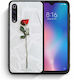 Smartfits Rose Back Cover Σιλικόνης Λευκό (Xiaomi Mi 9)