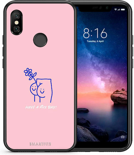Smartfits Back Cover Plastic Multicolor (Redmi Note 6 Pro)