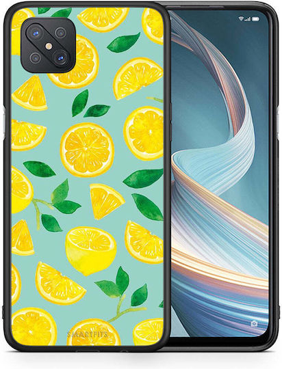 Smartfits Lemons Back Cover Πλαστικό / Σιλικόνης Πολύχρωμο (Oppo Reno4 Z)