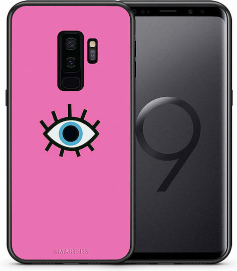 Smartfits Eye Back Cover Plastic Roz (Galaxy S9+)