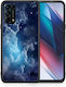 Smartfits Galactic Back Cover Plastic / Silicone Blue (Oppo Find X3 Lite)