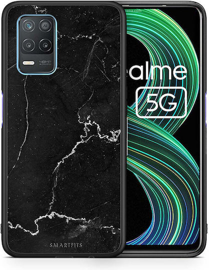Smartfits Back Cover Πλαστικό / Σιλικόνης Μαύρο (Realme 8 5G)