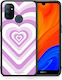 Smartfits Hearts Back Cover Πλαστικό Λιλά (OnePlus Nord N100)