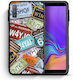 Smartfits Plates Задна Корица Пластмаса Многоцветен (Galaxy A7 2018)