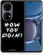 Smartfits How You Doin Задна корица Пластмаса Черен (Huawei P50)