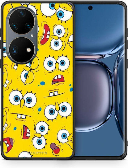 Smartfits Back Cover Plastic Galben (Huawei P50)