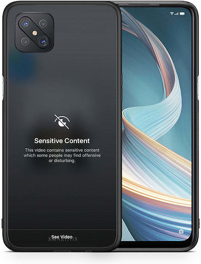 Smartfits Sensitive Content Back Cover Σιλικόνης Πολύχρωμο (Oppo Reno4 Z)