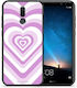 Smartfits Hearts Umschlag Rückseite Kunststoff Flieder (Huawei Mate 10 Lite) 7353820807323_42347864031387