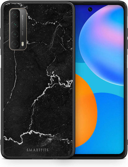Smartfits Back Cover Πλαστικό / Σιλικόνης Μαύρο (Huawei P Smart 2021)