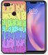 Smartfits Melting Rainbow Задна корица Силикон Многоцветен (Xiaomi Mi 8 Lite) 7376015589531_42426235650203