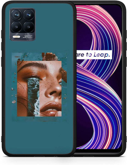 Smartfits Cry Silicone Multicolour Back Cover (OnePlus 8 ProRealme 8/8 Pro)