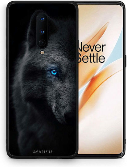 Smartfits Dark Wolf Back Cover Σιλικόνης Πολύχρωμο (OnePlus 8)