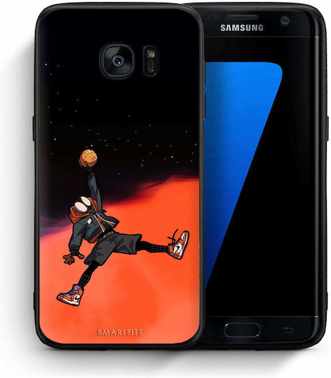 Smartfits Basketball Задна корица Пластмаса Многоцветен (Galaxy S7 Edge) 7351061774491_42335300485275