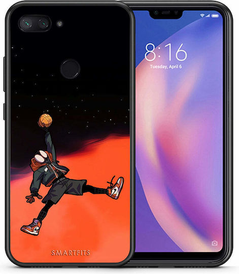 Smartfits Basketball Umschlag Rückseite Kunststoff Mehrfarbig (Xiaomi Mi 8 Lite) 7351060234395_42335290917019