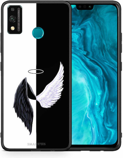Smartfits Angels Demons Back Cover Plastic Multicolour (Honor 9X Lite)