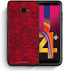 Smartfits Paisley Cashmere Back Cover Πλαστικό Κόκκινο (Galaxy J4+)