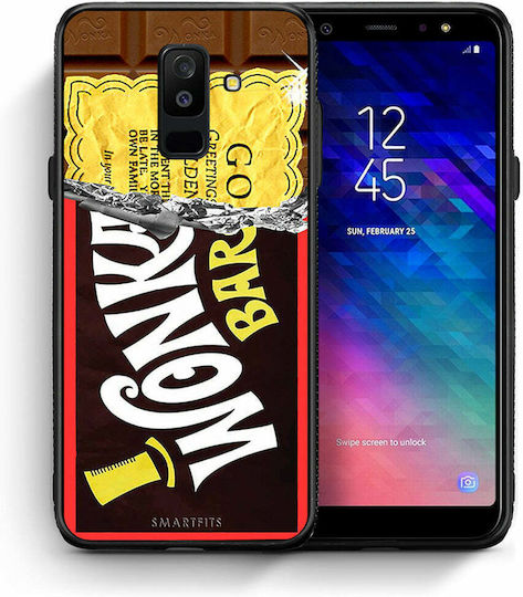 Smartfits Ticket Заден калъф от пластмаса, многоцветен (Galaxy A6+ 2018)
