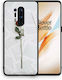 Smartfits Rose Back Cover Σιλικόνης Λευκό (OnePlus 8 Pro)