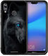Smartfits Dark Wolf Back Cover Σιλικόνης Πολύχρωμο (Huawei P20 Lite)