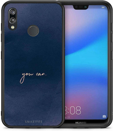 Smartfits You Can Back Cover Πλαστικό Μπλε (Huawei P20 Lite)