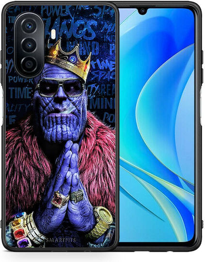 Smartfits Thanos Silikon-Back-Cover Blau (Huawei Nova Y70)