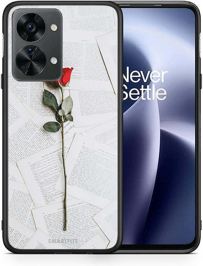 Smartfits Rose Umschlag Rückseite Kunststoff / Silikon Rot (OnePlus Nord 2T) 7521505804443_42923665293467