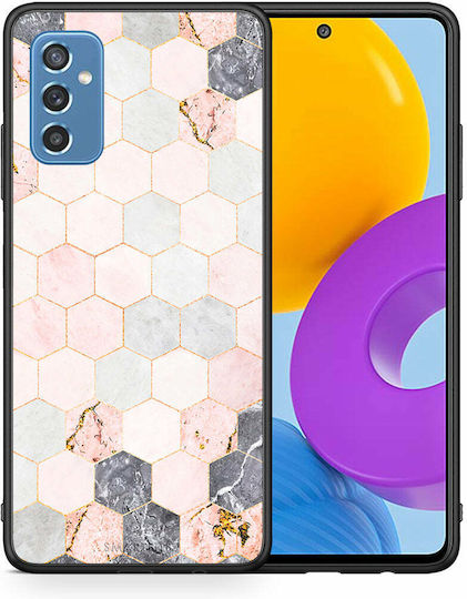 Smartfits Back Cover Din Plastic Roz (Galaxy M52)