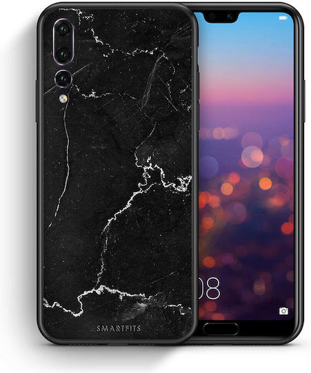 Smartfits Back Cover Plastic / Silicone Black (Huawei P20 Pro)