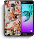 Smartfits Anime Collage Back Cover Σιλικόνης Πολύχρωμο (Galaxy A5 2017)