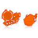 Acerbis X-Power Motorrad-Motorschutzabdeckung Orange