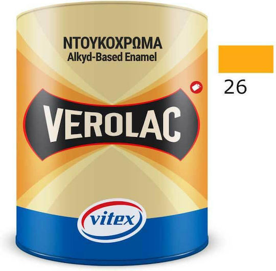 Vitex Varnish Colour Anti-Corrossion Solvent Verolac 0.18lt No 26 Shiny