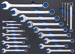BGS Technic BGS-4012 Set of German Polygon Wrenches with Size from 8mm to 32mm 22 Pieces