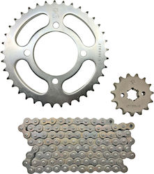 JT Sprockets Σετ Γρανάζια Αλυσίδα για Yamaha Crypton 105