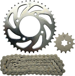 JT Sprockets Kette & Ritzel-Kit für Yamaha Crypton S 115