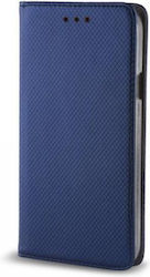 Smart Magnet Book Synthetic Magnetic Navy Blue (Moto G32)