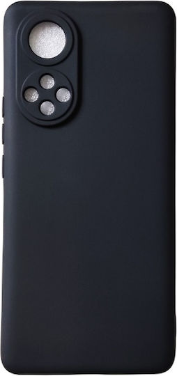 Umschlag Rückseite Silikon / Synthetisches Leder Schwarz (Huawei Nova 9 / Honor 50 5G / Ehre 50)