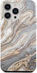 Burga Fashion Tough Back Cover Πλαστικό Μπεζ (iPhone 14 Pro)