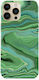 Burga Fashion Tough Back Cover Plastic / Silicone Green (iPhone 13 Pro)