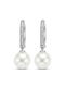 Ti Sento Earrings Hoops made of Silver with Stones & Pearls