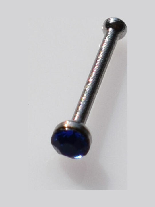 Bizoutaki Nasenpiercing aus Stahl Silber