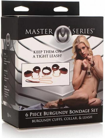 Master Series Set zur Hals- und Gliederfesselung 6Stück