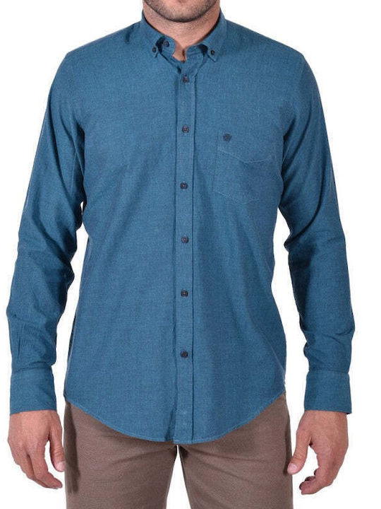 Long-sleeved Shirt Blue