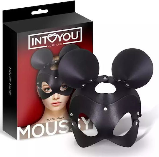 IntoYou BDSM Μάσκα σε Μαύρο Χρώμα