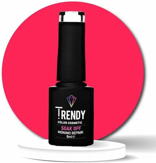 Trendy Color Cosmetics Ημιμόνιμο Βερνίκι Νυχιών 134 6ml