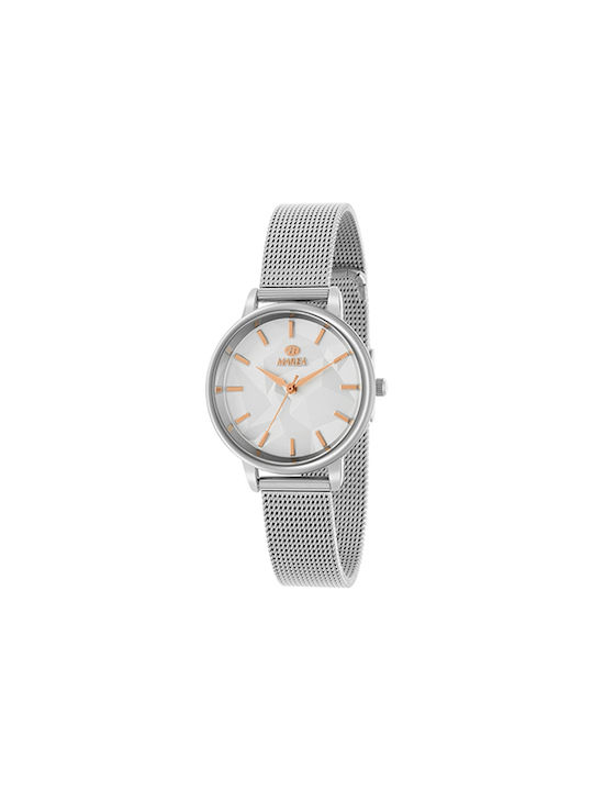 Marea Uhr mit Silber Metallarmband