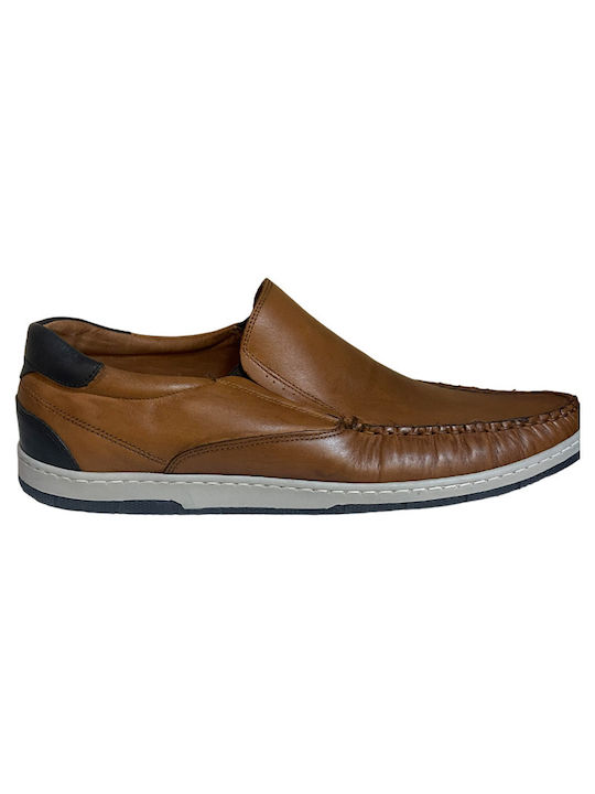 Antonio Shoes Δερμάτινα Ανδρικά Casual Παπούτσια Ταμπά
