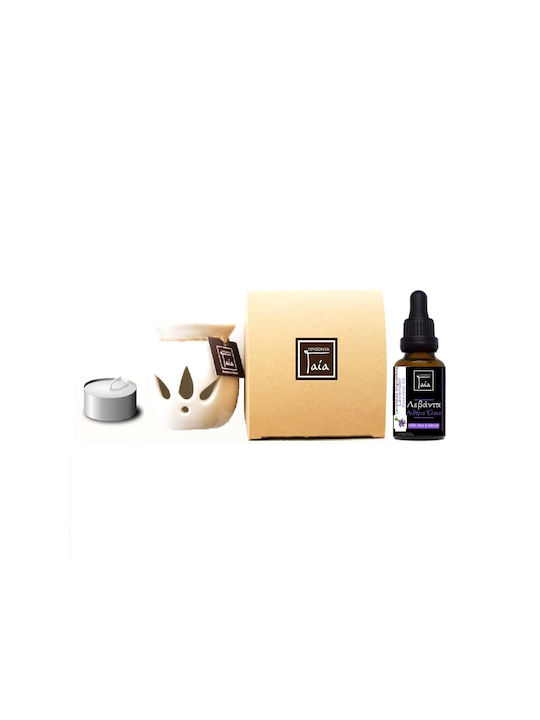 Gaia Products Set Difuzor de Uleiuri Esențiale cu Aromă Lavanda 10ML-ΚΕΡΑΜΙΚΉ 10ml
